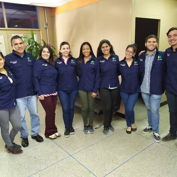 jhonnathan sulbarán en el centro de asesoramiento humano de la UCAB
